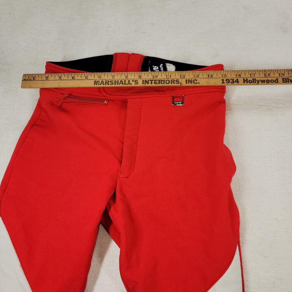 Red and White Women's Pants - Picture 7 of 16